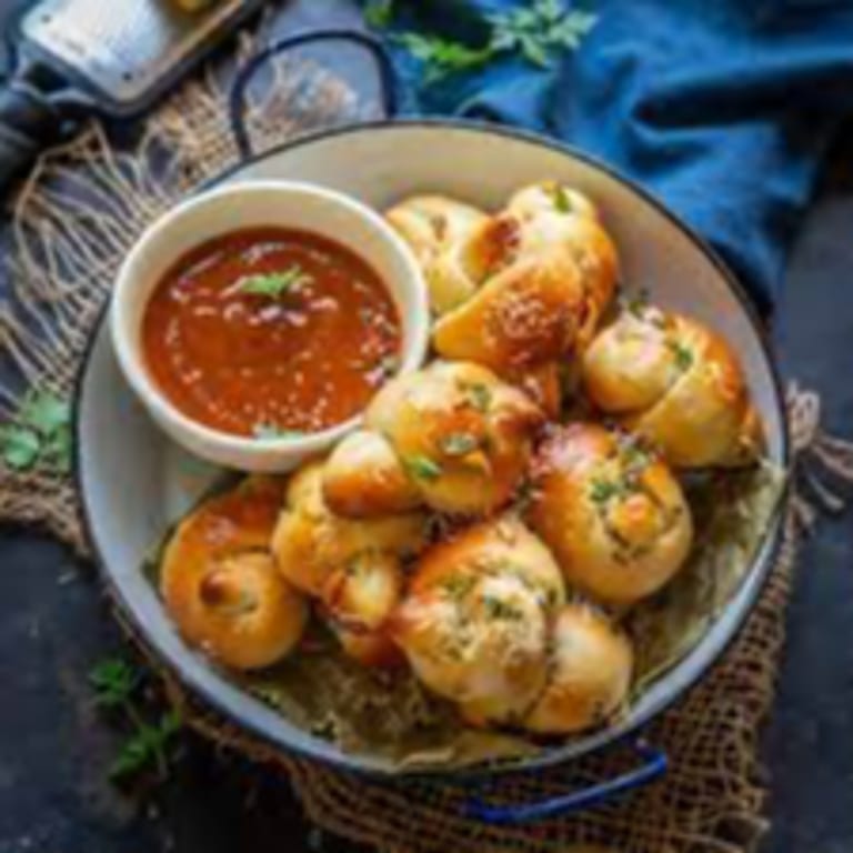 Delicious Garlic Knots Await