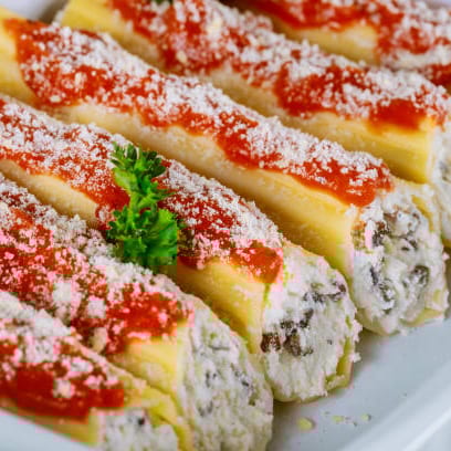 Catering | Manicotti.