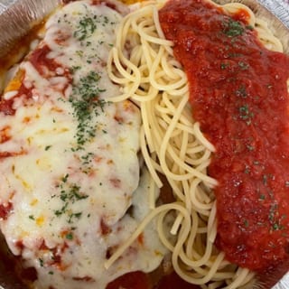 Eggplant Parmigiana Dinner