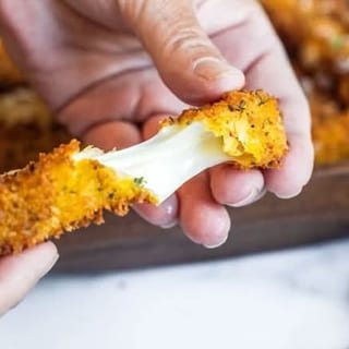 Fried Mozzarella Sticks